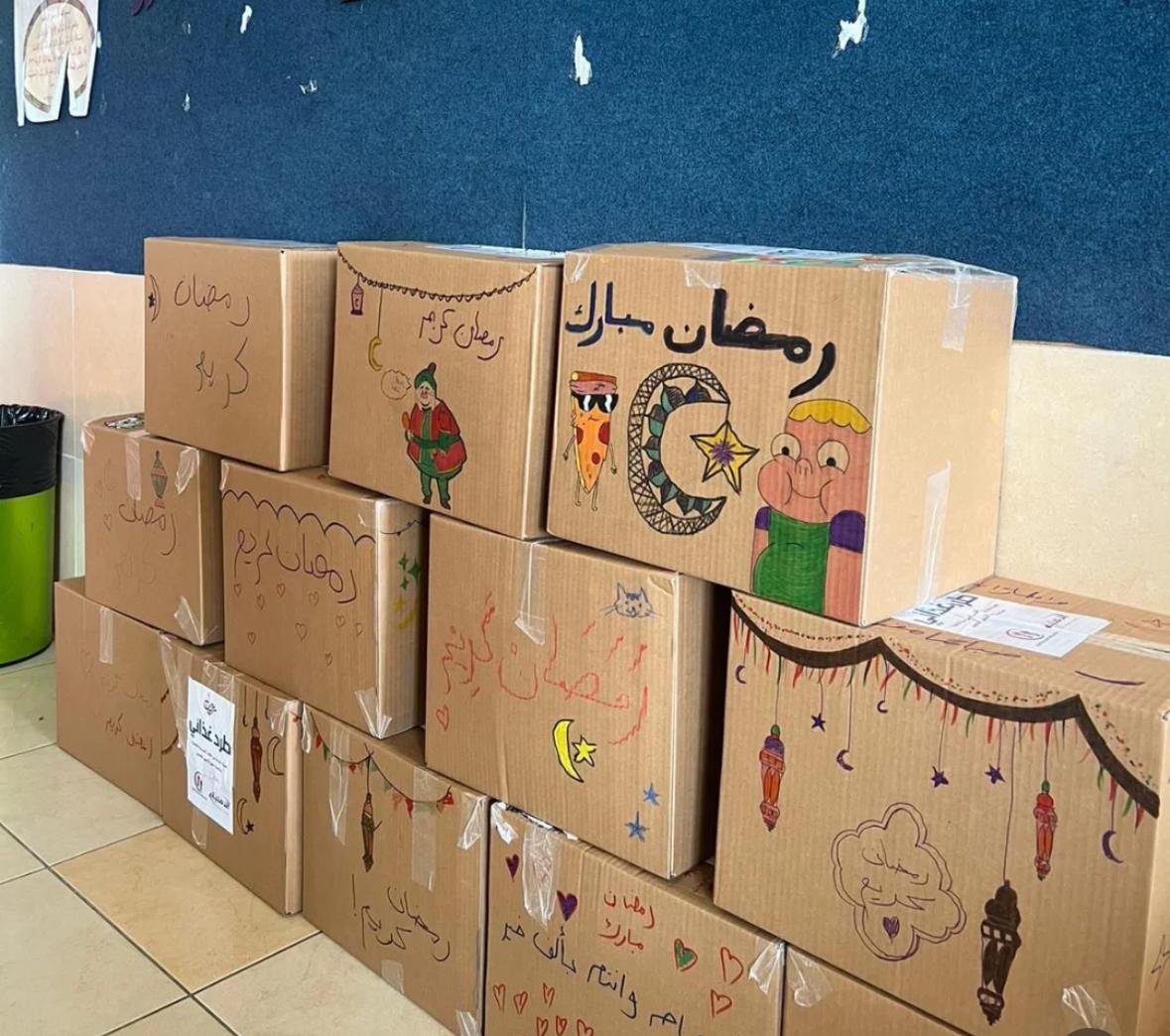 دعوة تعاونية: توزيع الطرود الرمضانية الخيرية